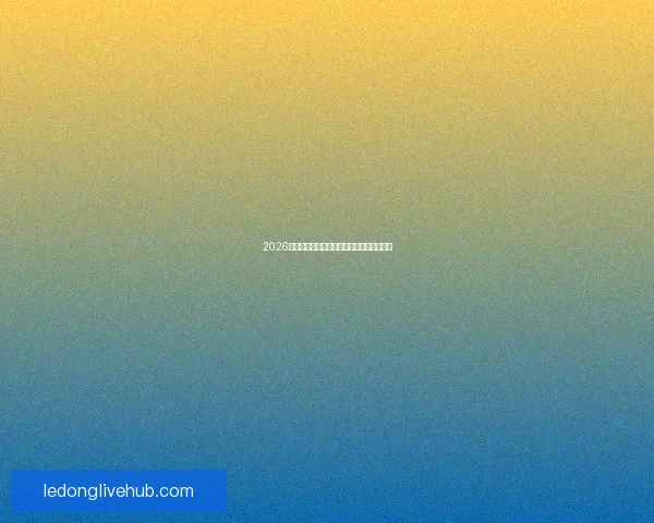 2026世界杯淘汰赛规则全面解析及晋级策略指南